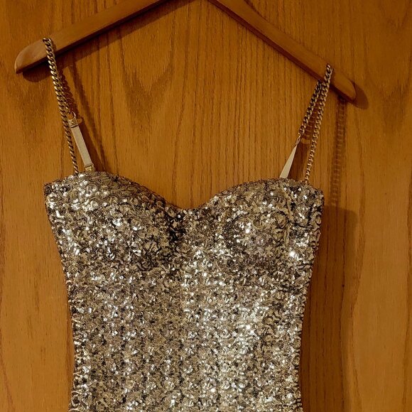 Nadine Merabi Sequin Midi Dress - Picture 7 of 7